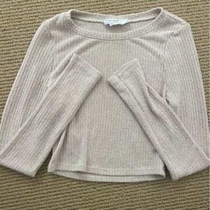 Urban outfitters cropped long sleeve